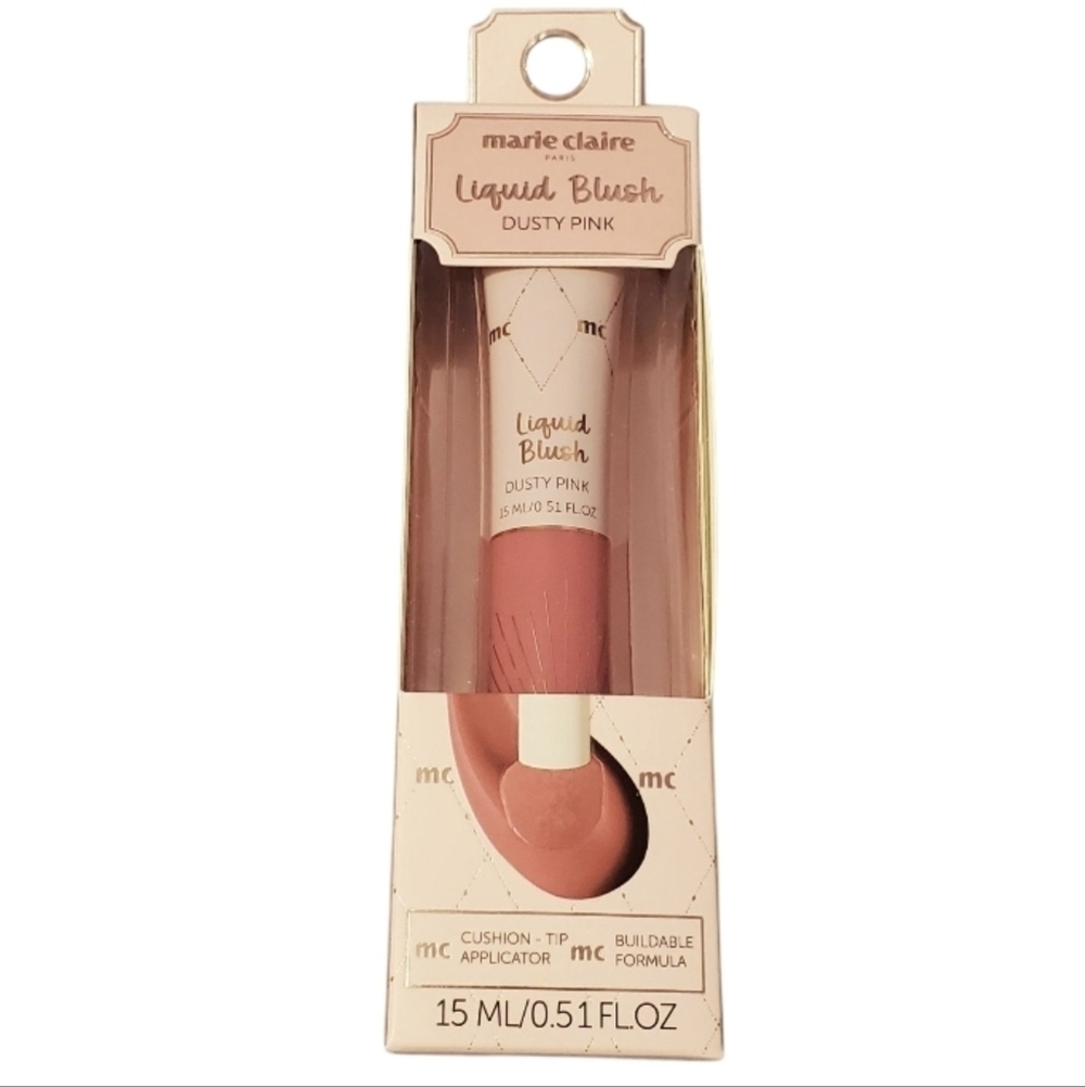 Marie Claire Paris Dusty Pink Liquid Blush Face Makeup 15 ML